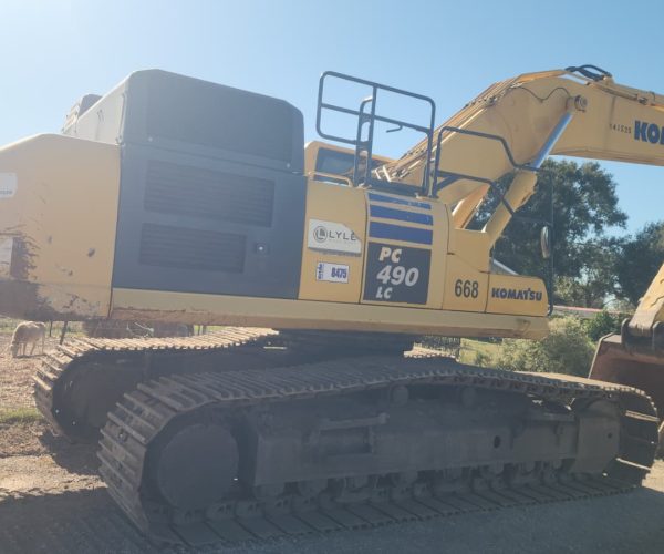 2019 KOMATSU PC490LC-11 EXCAVATOR ENCLOSED CAB AC 007