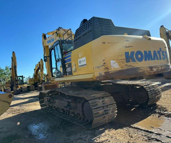 2019 KOMATSU PC490LC-11 EXCAVATOR ENCLOSED CAB AC 015