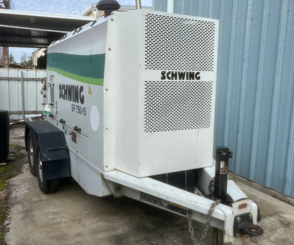 2019 SCHWING SP750-15D CONCRETE PUMP TRAILER KIT 50 YD3 HR 002