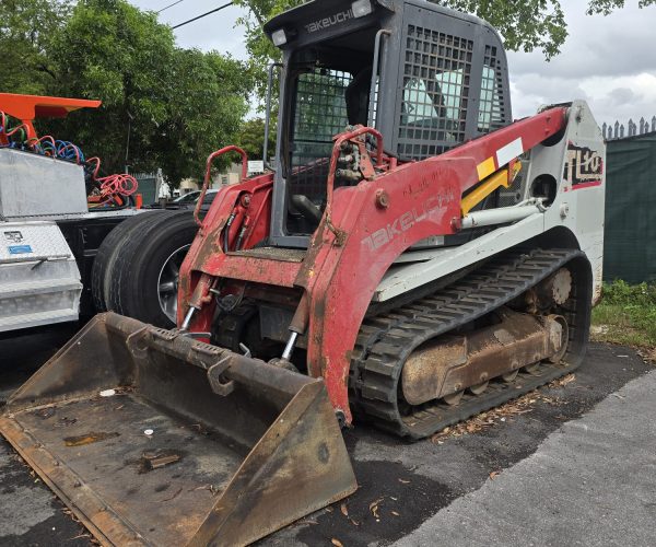 2019 TAKEUCHI TL10 BOBCAT CAB RUBBER TRACKS HIGH FLOW AUXILIARY HYDRAULICS QUICK ATTACH BUCKET & JOYSTICK 001