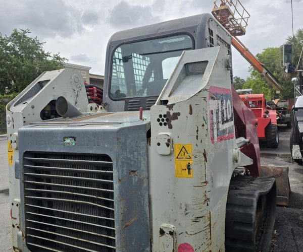 2019 TAKEUCHI TL10 BOBCAT CAB RUBBER TRACKS HIGH FLOW AUXILIARY HYDRAULICS QUICK ATTACH BUCKET & JOYSTICK 004