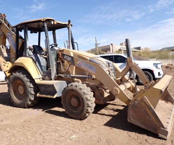 2020 CATERPILLAR 415F2 BACKHOE OPEN CAB 4X4 3.706 HOURS 003
