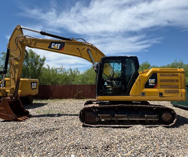 2020 CATERPILLAR EXCAVATOR 320 ENCLOSED CAB AC WORKING 001