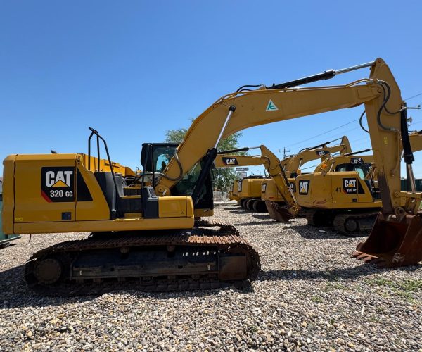 2020 CATERPILLAR EXCAVATOR 320 ENCLOSED CAB AC WORKING 003