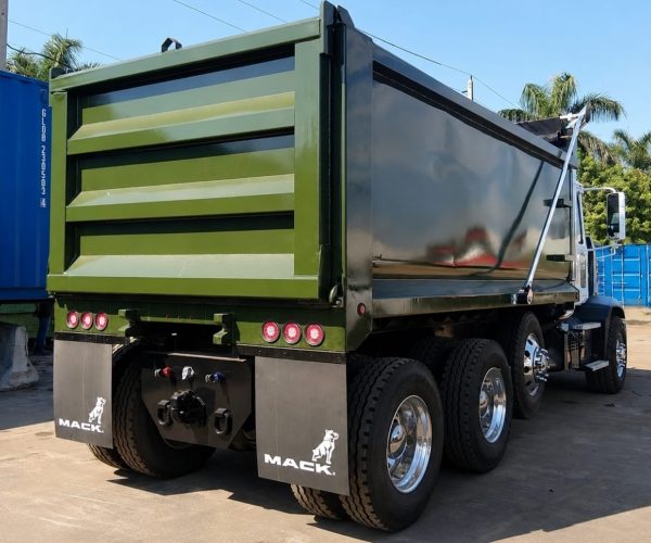2020 MACK ANTHEM DUMP TRUCK LB STEERABLE LIFT TRI-AXLE 002