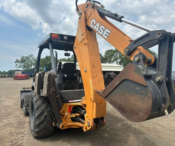 2022 CASE 580N EP BACKHOE 4X4 OPEN CAB FORKS AND BUCKET LOW HOURS 005