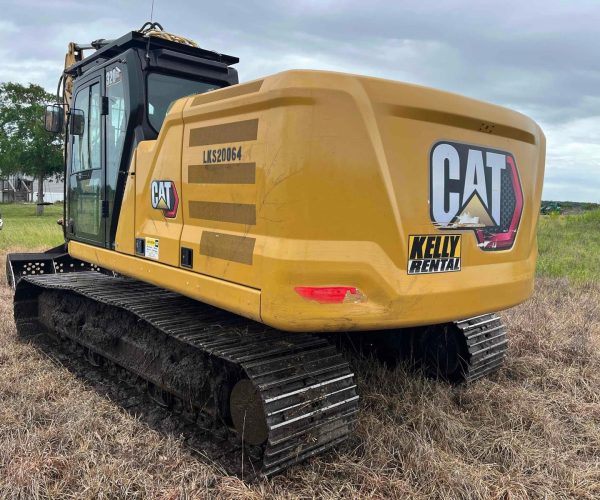 2022 CATERPILLAR 320GC HYDRAULIC EXCAVATOR WITH AC 002