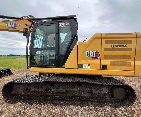2022 CATERPILLAR 320GC HYDRAULIC EXCAVATOR WITH AC 005