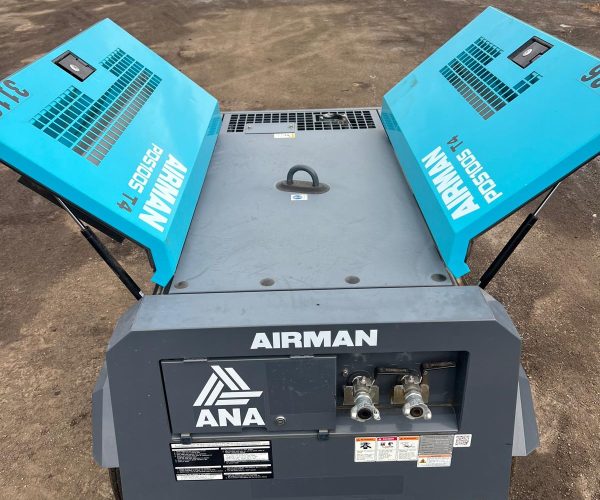 2023 AIRMAN PDS1005 T4 AIR COMPRESSOR WITH TRAILER 002