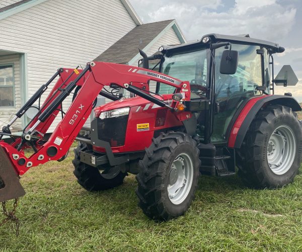 2023 MASSEY FERGUSON 931X TRACTOR 4X4 WITH FRONT LOADER 007