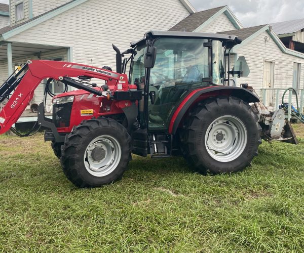 2023 MASSEY FERGUSON 931X TRACTOR 4X4 WITH FRONT LOADER 008
