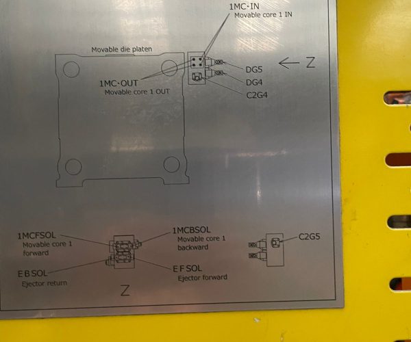 2023 SHIBAURA MACHINE DC650R 650 TON CAPACITY ALUMINUM DIE CASTING 011