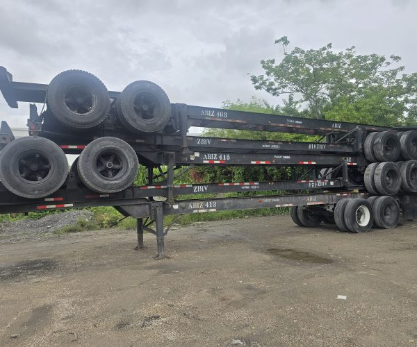 20FT CHASSIS CONTAINERS WITH 11R22.5 009