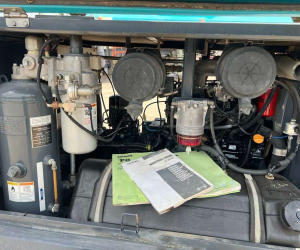 4 AIRMAN PDS185S PORTABLE AIR COMPRESSORS WITH 022