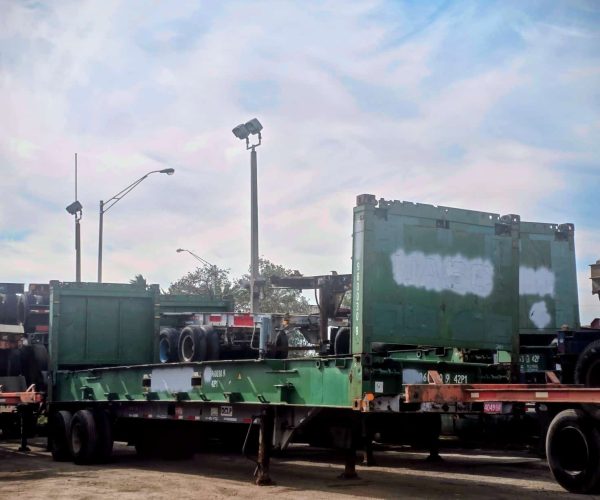 40FT FLAT RACKS CONTAINER HEAVY-DUTY STEEL STRUCTURE 002