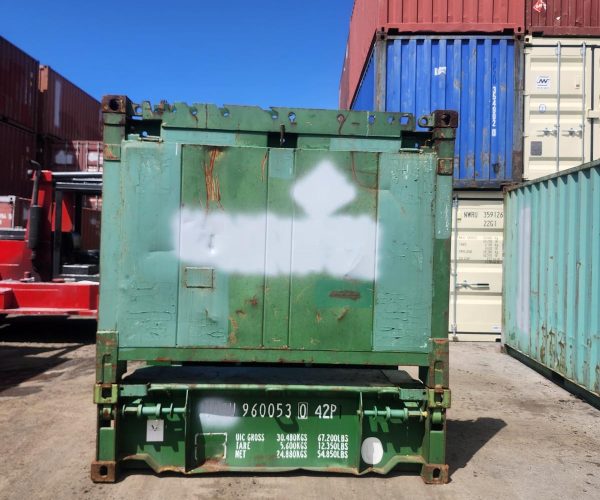 40FT FLAT RACKS CONTAINER HEAVY-DUTY STEEL STRUCTURE 005