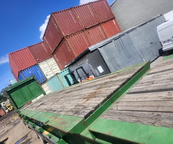 40FT FLAT RACKS CONTAINER HEAVY-DUTY STEEL STRUCTURE 008