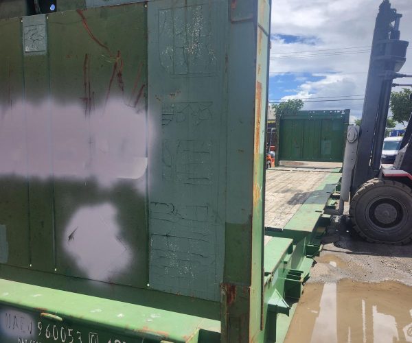 40FT FLAT RACKS CONTAINER HEAVY-DUTY STEEL STRUCTURE 010