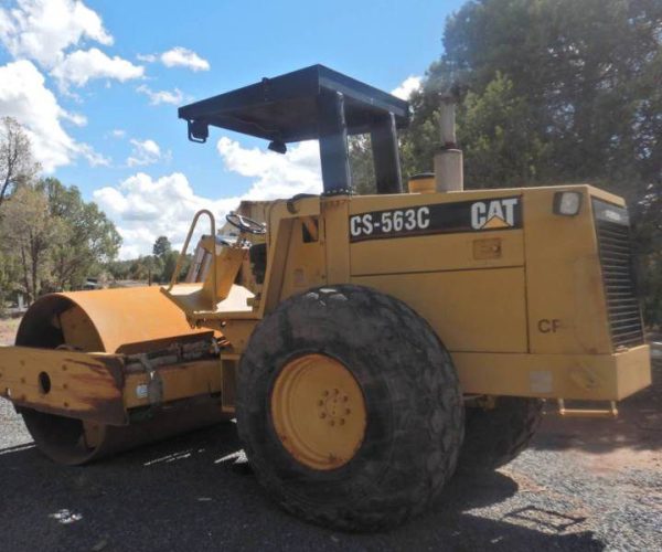 CATERPILLAR 563C SMOOTH DRUM ROLLER SINGLE DRUM 004
