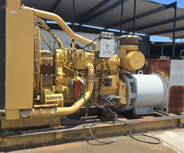 CATERPILLAR C15 515 KW GENERATOR GENSET 001