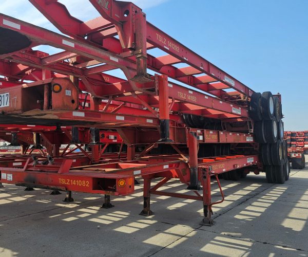 CHASSIS CONTAINER 40 FT REFURBISHED & NEW PAINT 003