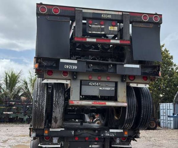 CHASSIS CONTAINER 40FT WITH 11R22.5 & SPOKE WHEELS 002