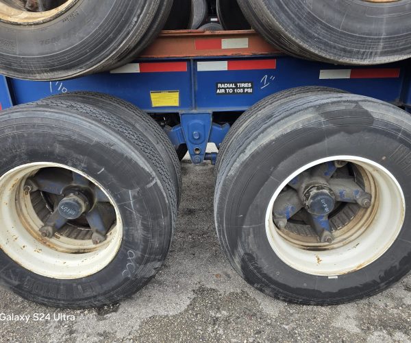 CHASSIS CONTAINER 40FT WITH 11R22.5 & SPOKE WHEELS 003