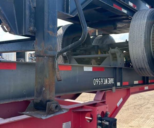 CHASSIS CONTAINER 40FT WITH 11R22.5 & SPOKE WHEELS 004