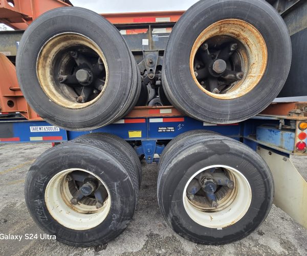 CHASSIS CONTAINER 40FT WITH 11R22.5 & SPOKE WHEELS 004