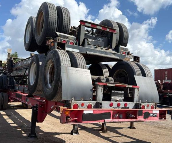 CHASSIS CONTAINER 40FT WITH 11R22.5 & SPOKE WHEELS 005