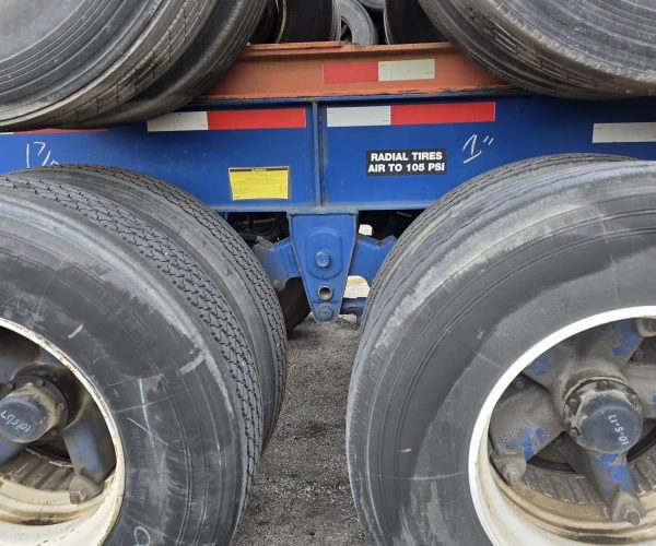 CHASSIS CONTAINER 40FT WITH 11R22.5 & SPOKE WHEELS 005