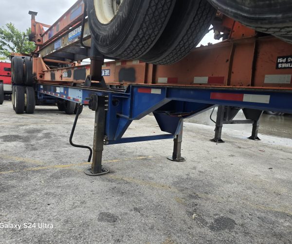 CHASSIS CONTAINER 40FT WITH 11R22.5 & SPOKE WHEELS 008