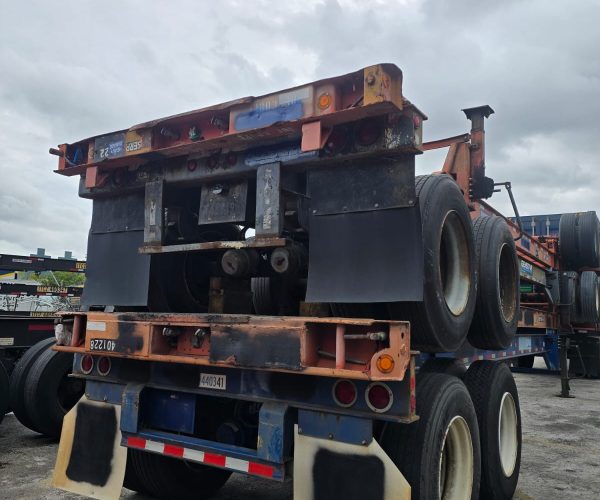 CHASSIS CONTAINER 40FT WITH 11R22.5 & SPOKE WHEELS 013