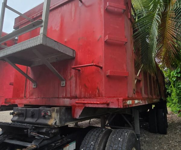 HOLM 24FT STEEL DUMP TRAILER THE BODY HAS BEEN FABRICATED 3 YEAR AGO 002