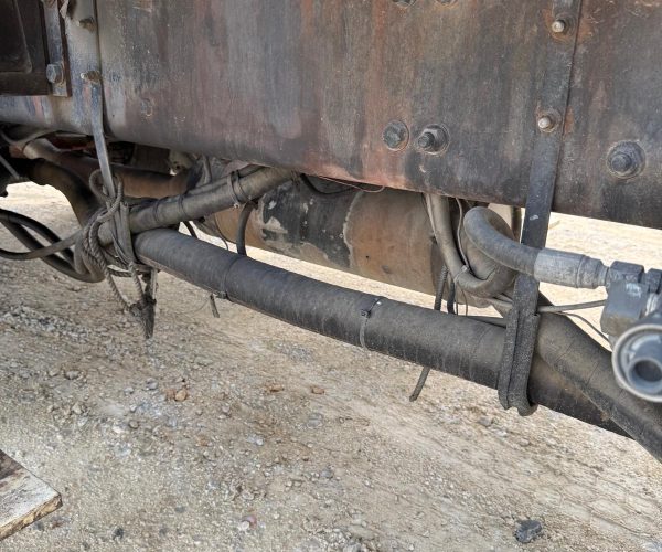 NATIONAL 11105 BOOM CRANE 28TONS W FT 44FT JIB MOUNTED ON A 2007 STEERING TRUCK 024