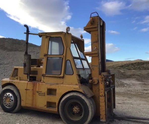 PETTIBONE FORKLIFT 180 CAB 8 TONS 16500 LB CAPACITY 001