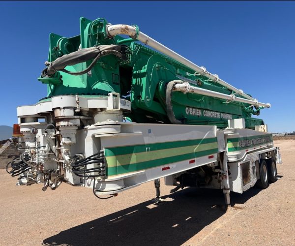PUTZMEISTER CONCRETE BOOM PUMP 54M 001