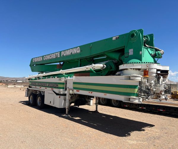 PUTZMEISTER CONCRETE BOOM PUMP 54M 002