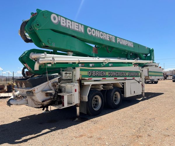 PUTZMEISTER CONCRETE BOOM PUMP 54M 003