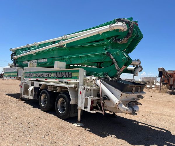 PUTZMEISTER CONCRETE BOOM PUMP 54M 004