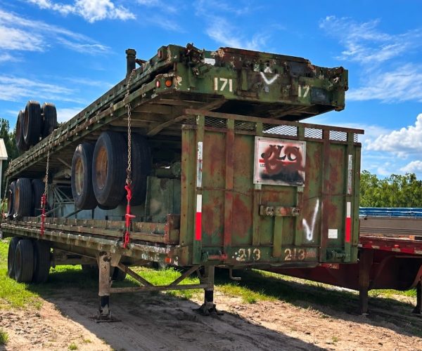 STEEL FLATBED TRAILERS 40X96 HEAVY-DUTY STEEL 001