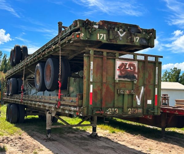 STEEL FLATBED TRAILERS 40X96 HEAVY-DUTY STEEL 002