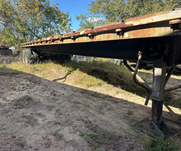 STEEL FLATBED TRAILERS 40X96 HEAVY-DUTY STEEL 004