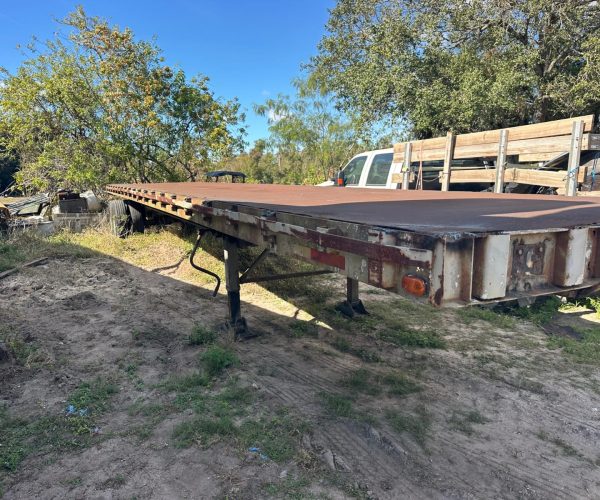 STEEL FLATBED TRAILERS 40X96 HEAVY-DUTY STEEL 005