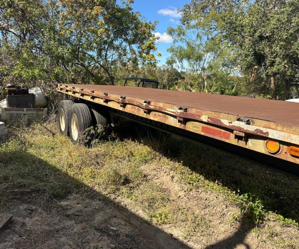 STEEL FLATBED TRAILERS 40X96 HEAVY-DUTY STEEL 006